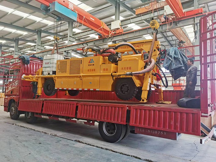 疫情防控不松懈，柴油機礦用混凝土濕式噴射車(chē)正常發(fā)貨！